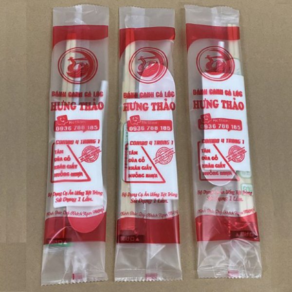 Combo Muỗng Đũa Dùng Một Lần